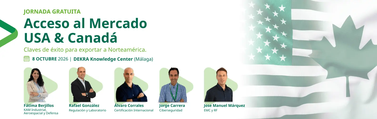 Jornada completa acceso al mercado USA y Canadá