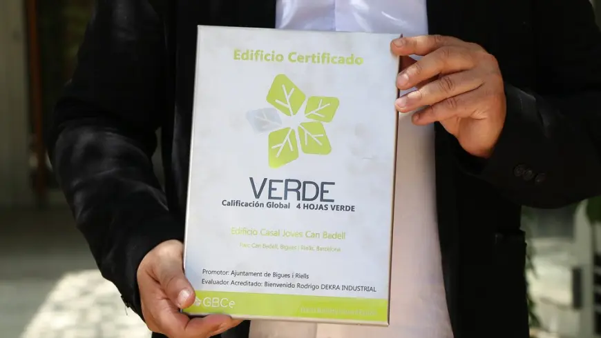 Certificado verde de Casal Joves Can Badell