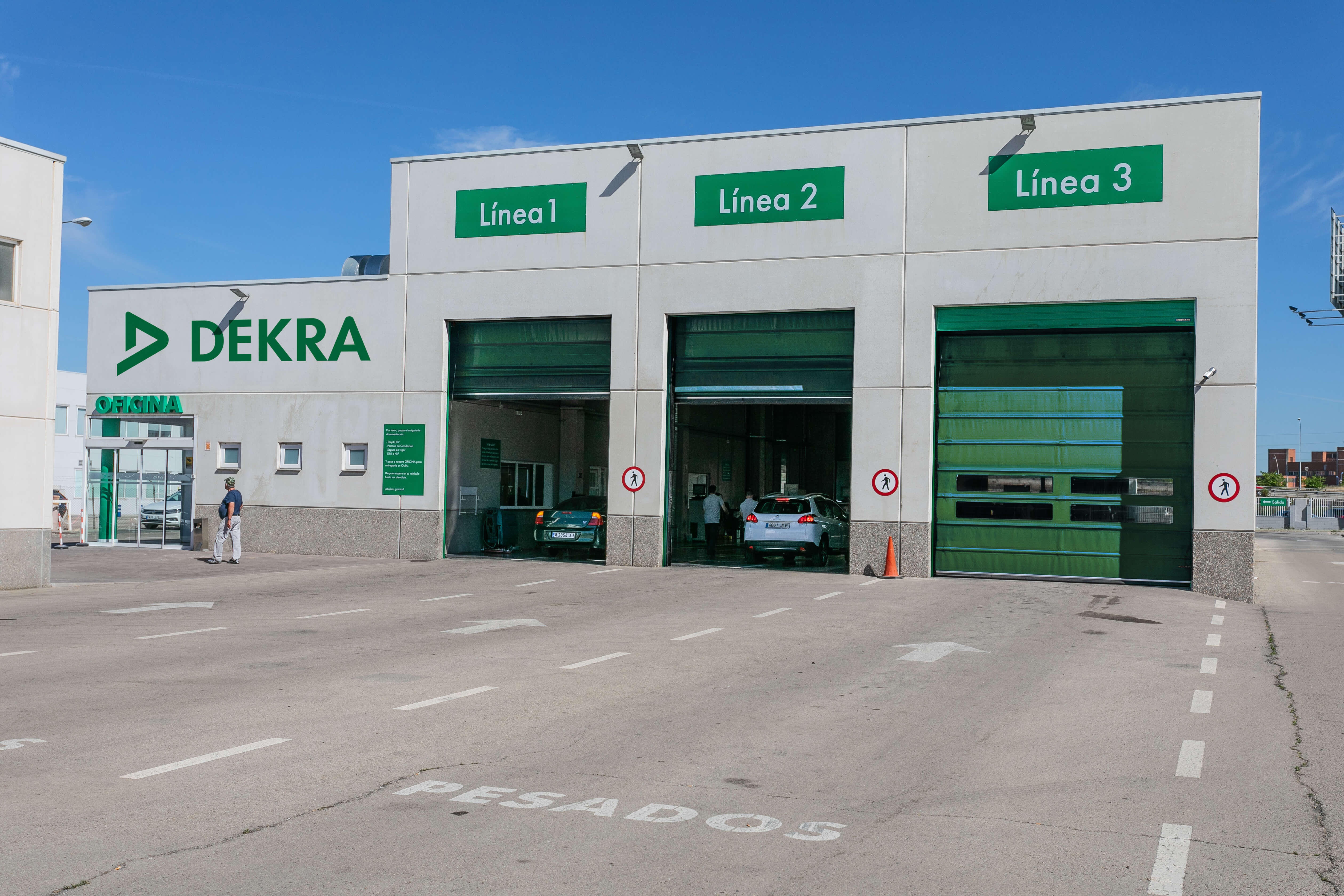 Instalaciones DEKRA exteriores de Leganés, Madrid