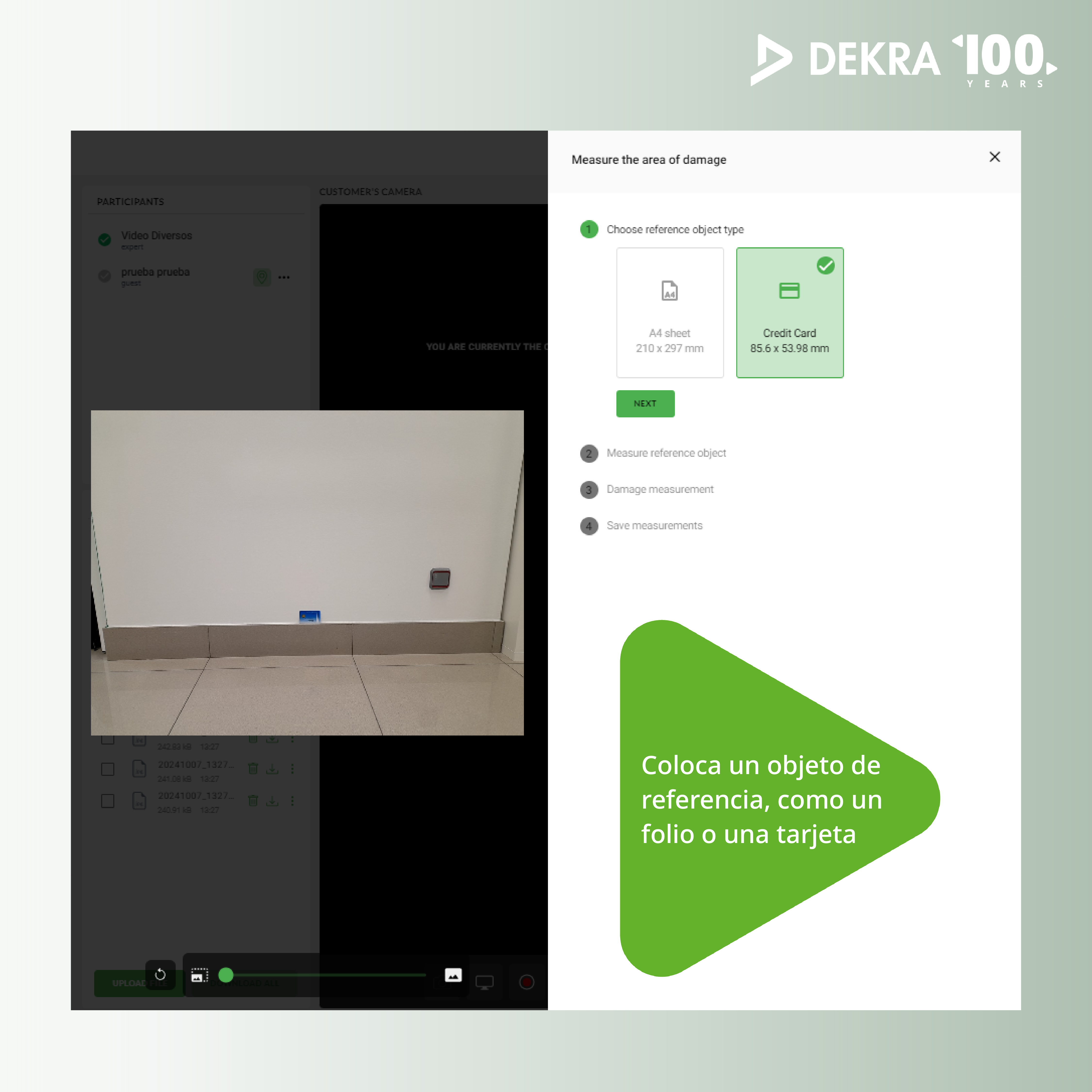 App de videoperitación digital dekra i2i