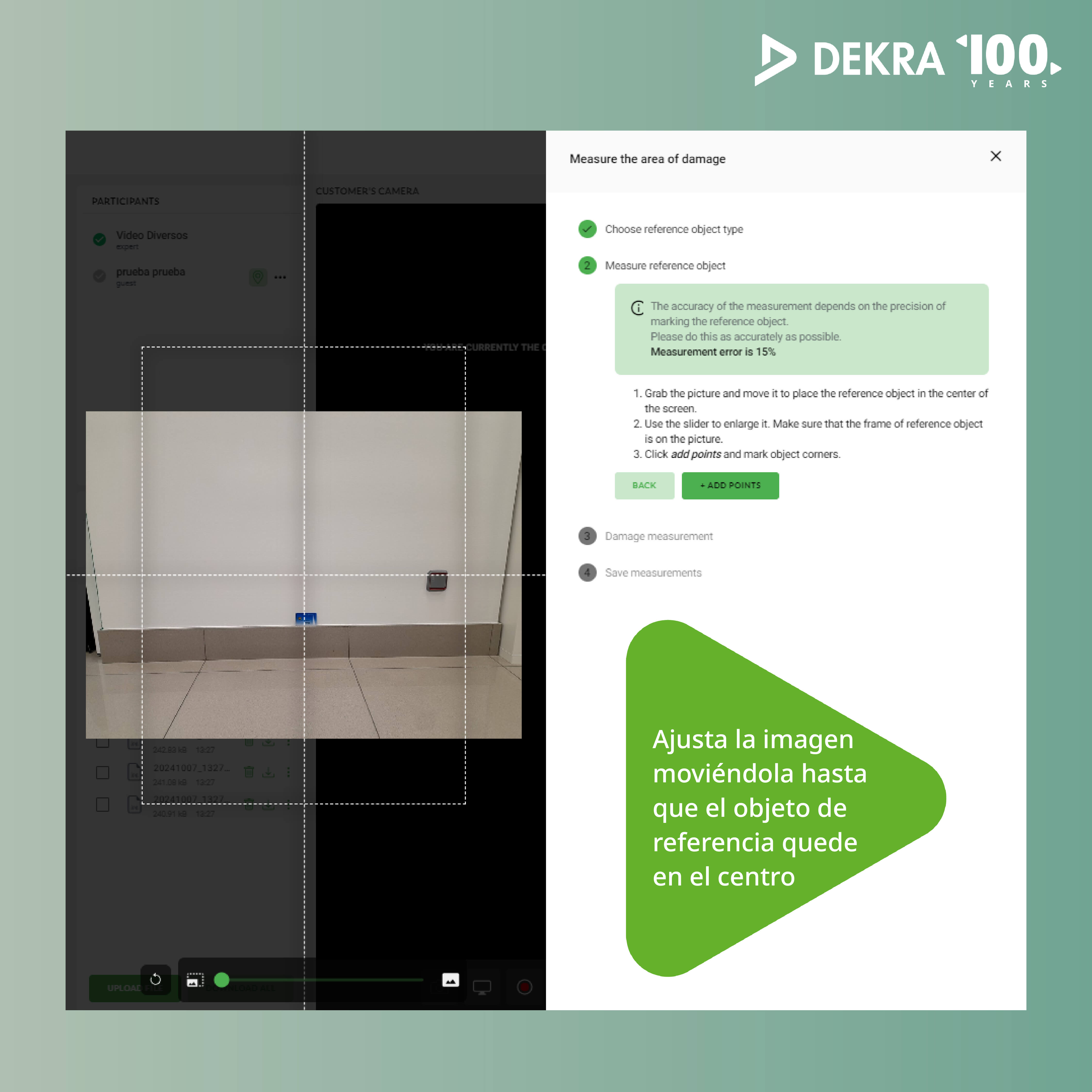 i2i App de videoperitación digital dekra