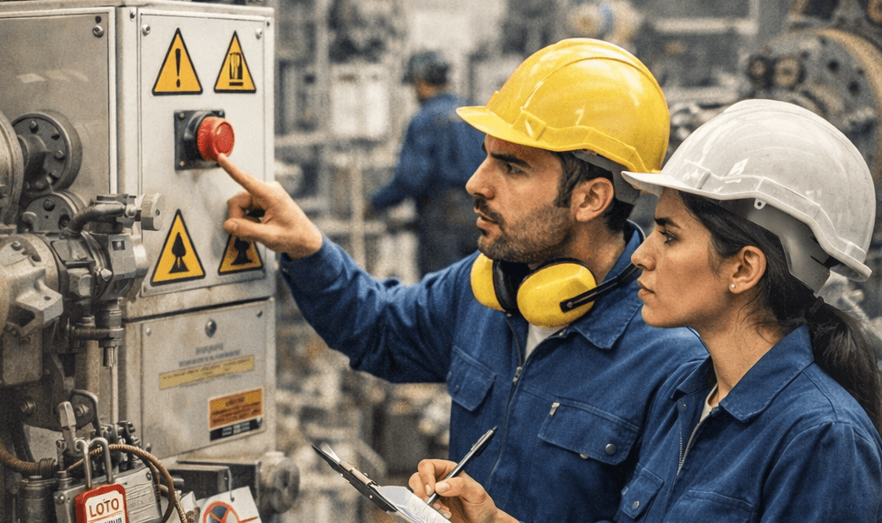 7 riesgos que se repiten en la seguridad de máquinas