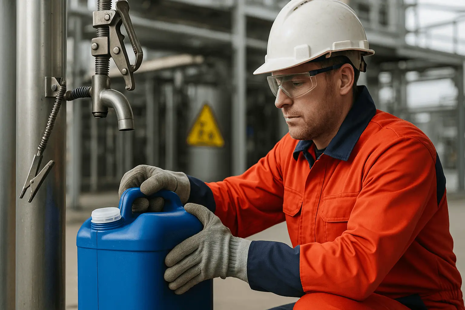 Uso de recipientes de plástico en zonas ATEX