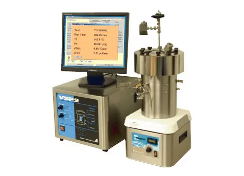 Calorimetría Vent Sizing Package (VSP2)