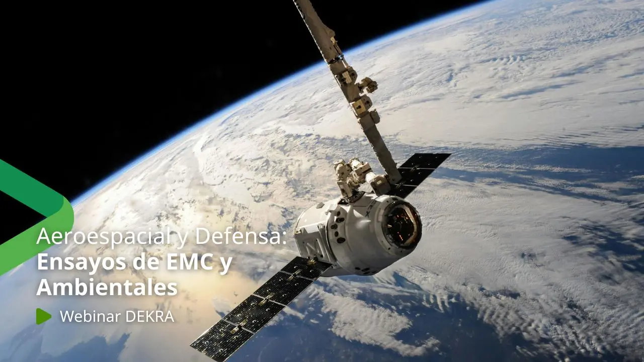 Registro al webinar sobre ensayos EMC y ambientales para aeroespacial y defensa (MIL-STD-461, DO-160)