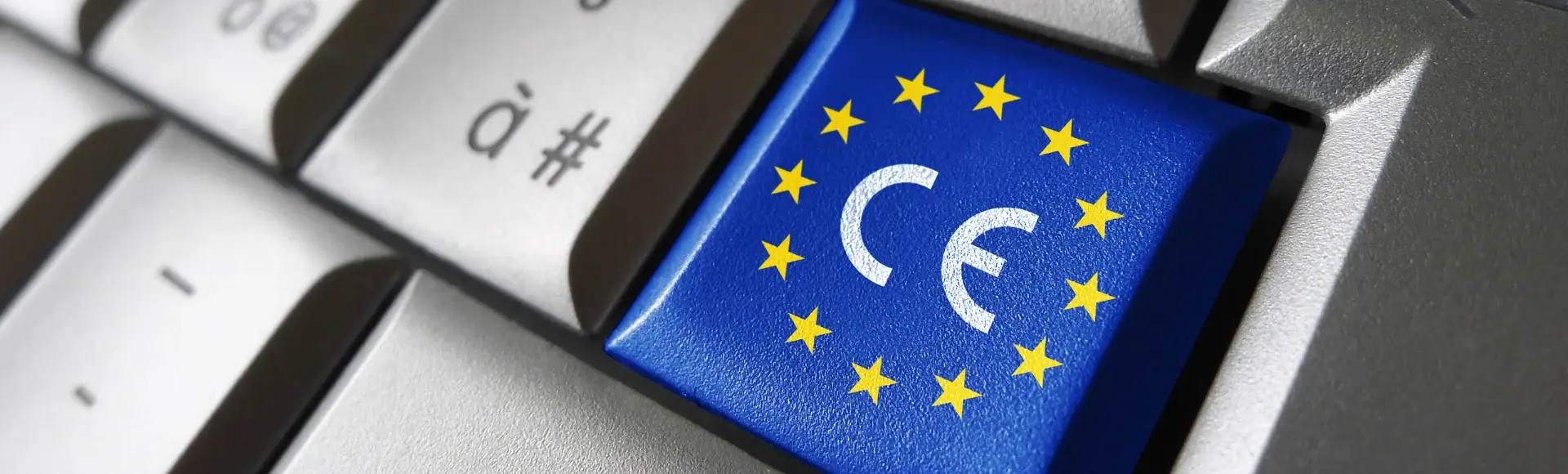 CE marking on keybord