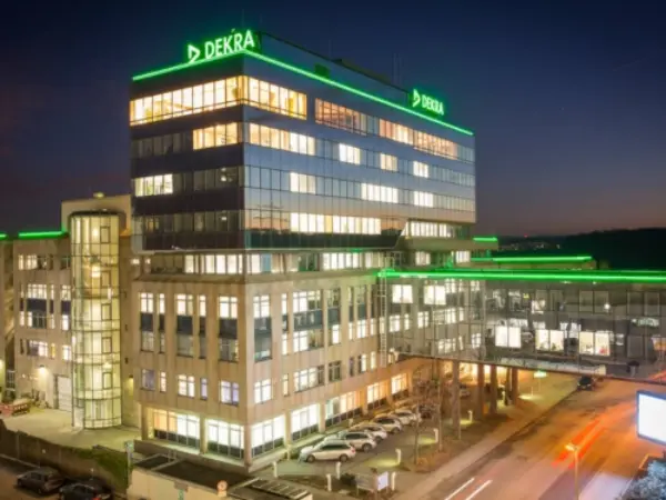 DEKRA office in the night