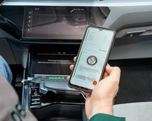 Discover more about our battery test at DEKRA.