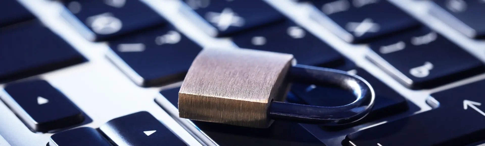 slot op toetsenbord van laptop