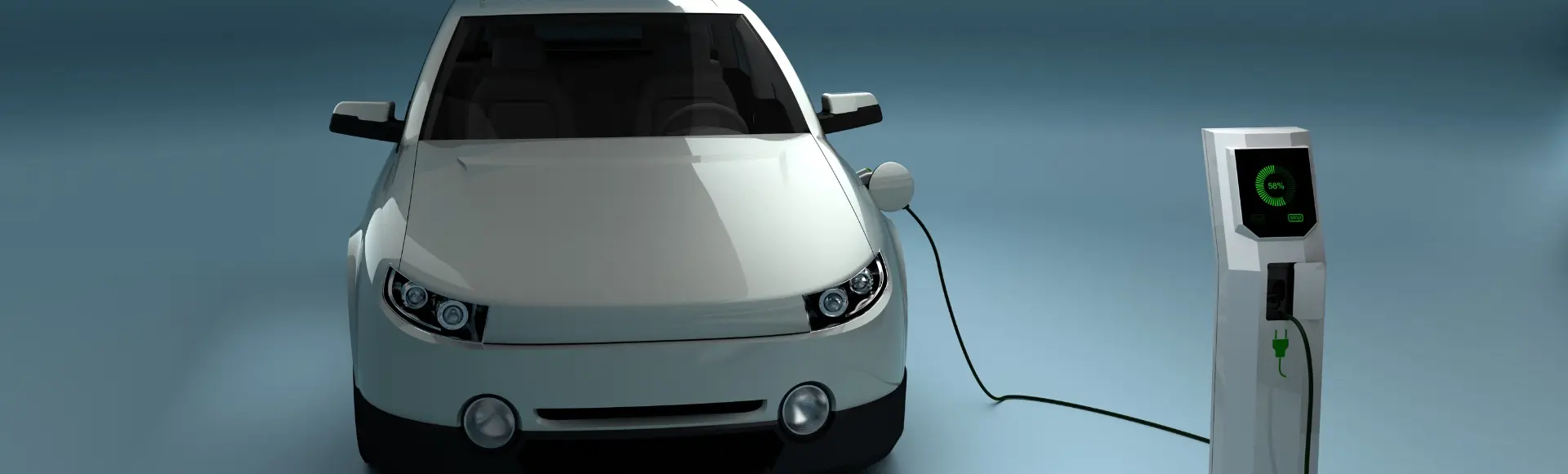 OCPP 2.0.1 laadstation die een elektrische auto oplaadt