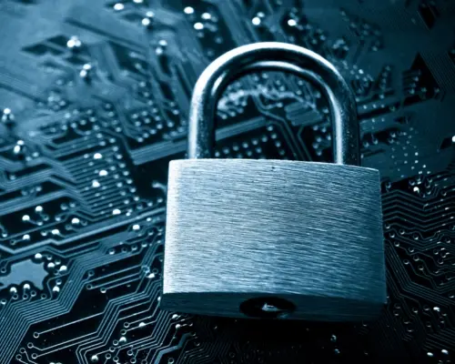 lock on a motherboard