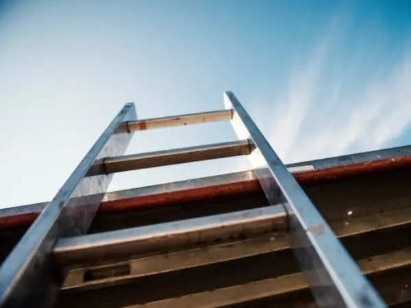 Veiligheidsladder trede 3 Veiligheidsladder trede 3