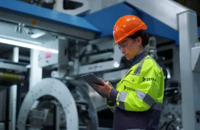 Inspectrice ultrason