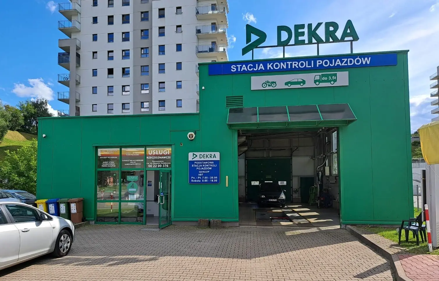 Podstawowa Stacja Kontroli Pojazdów DEKRA w Gdańsku