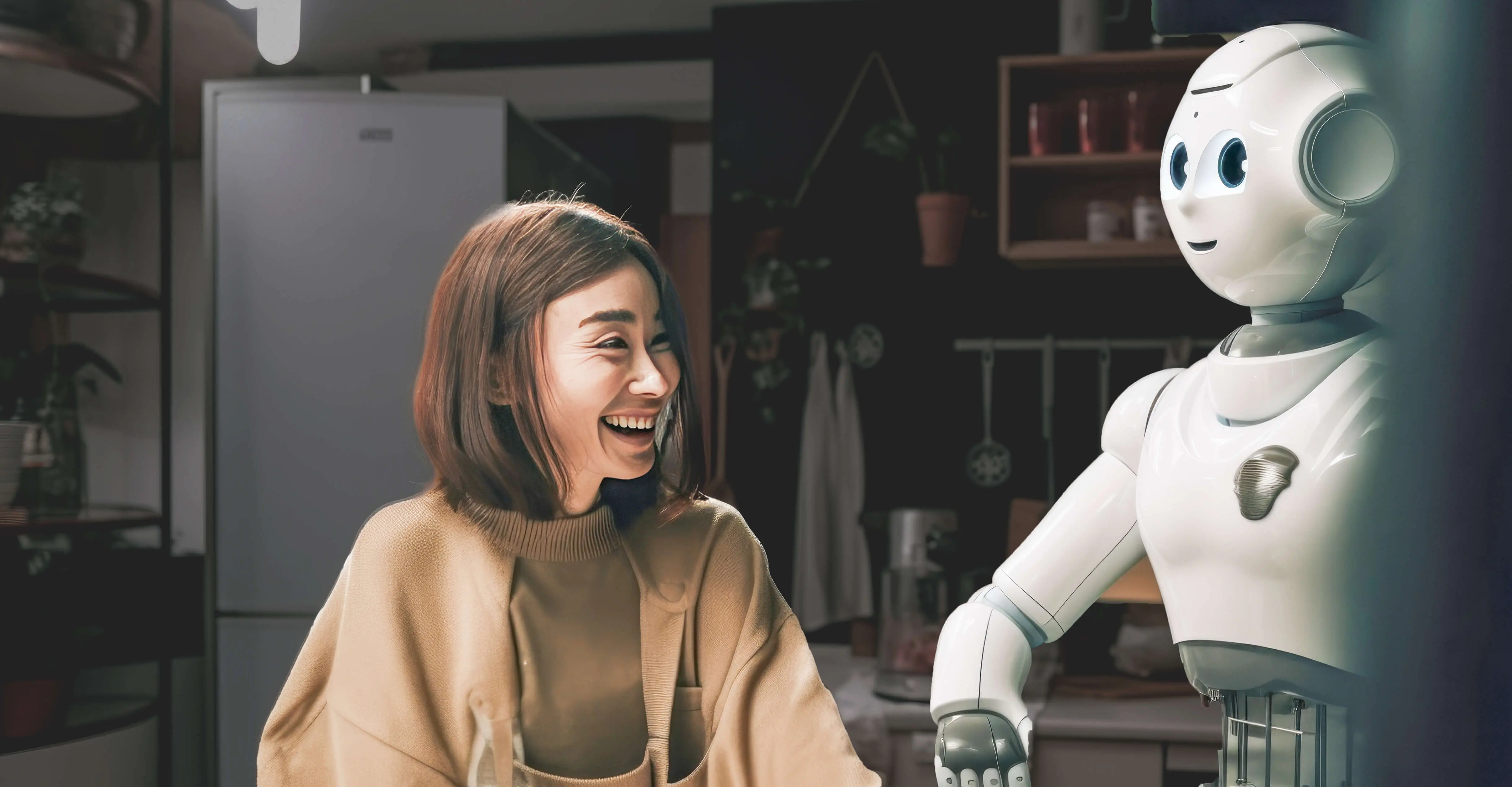 Dekra woman with robot