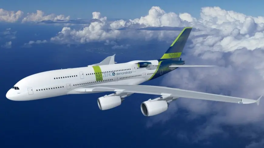 Airbus will bis 2025 ein Demonstrationsflugzeug für den Einsatz von Wasserstoff an den Start bringen.