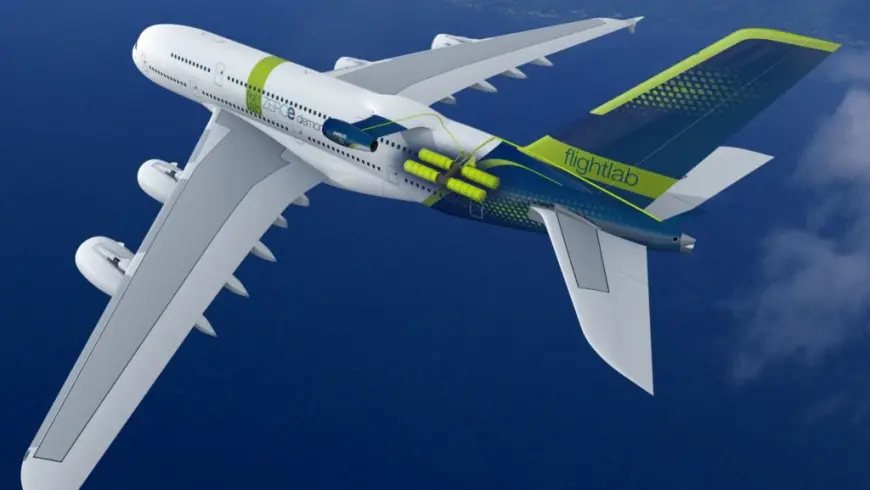 Airbus will bis 2025 ein Demonstrationsflugzeug für den Einsatz von Wasserstoff an den Start bringen.