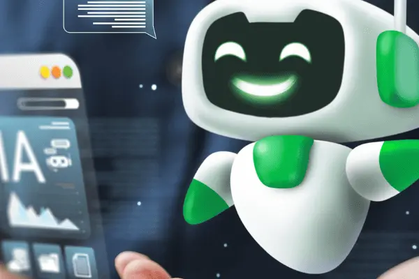 Medewerker werkt aan ISO 42001 dossier Medewerker werkt aan ISO 42001 dossier