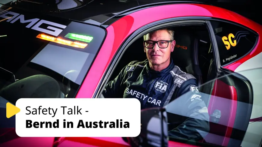Safety Talk - Bernd Mayländer in Australia