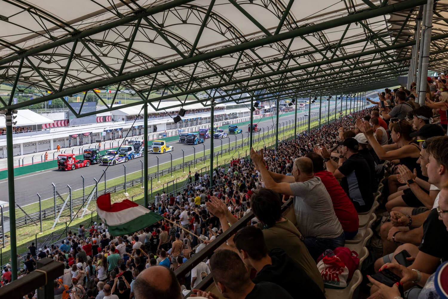 Totale Rennsportbegeisterung auf dem Hungaroring