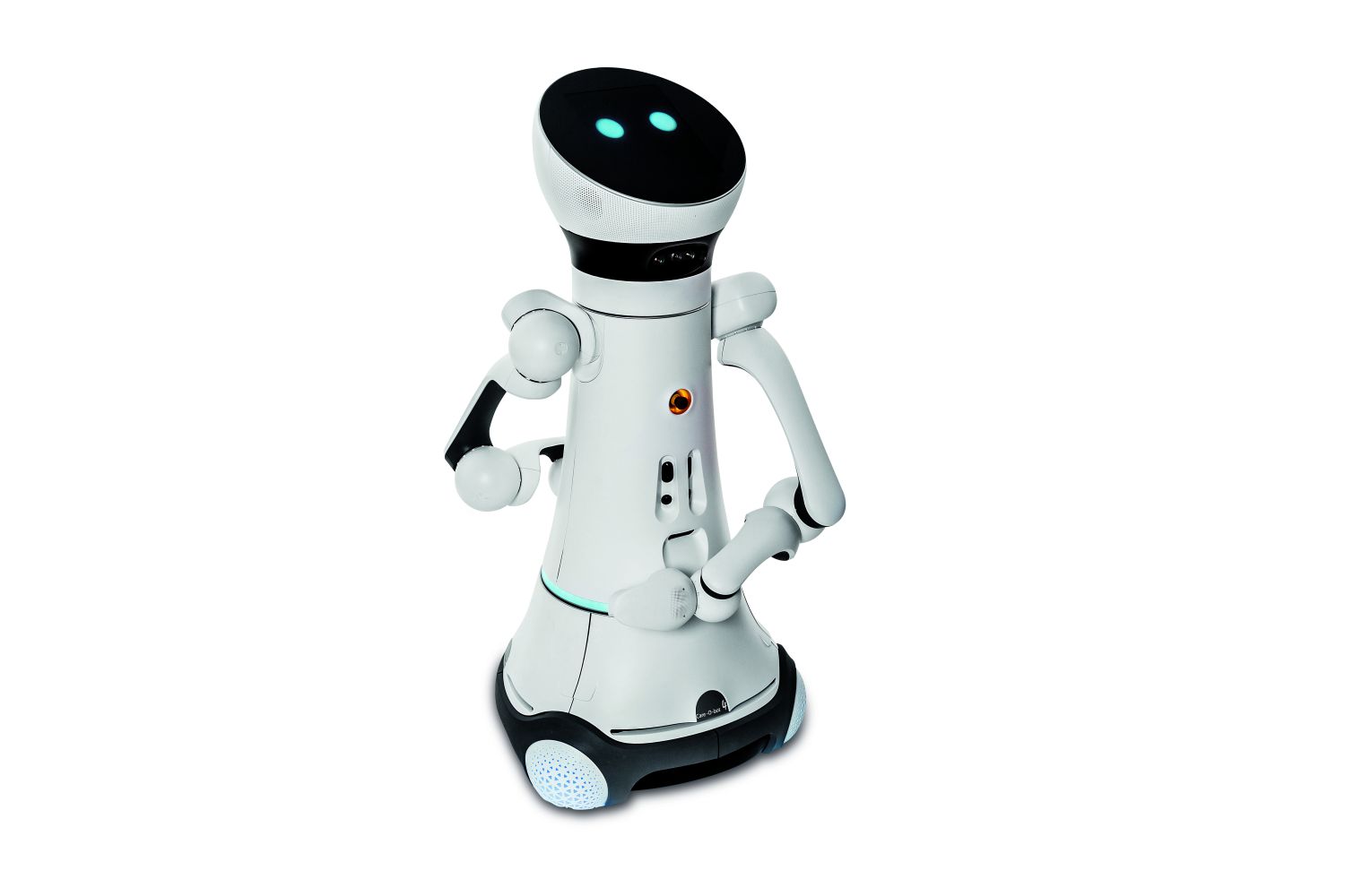 Patented ball joints enable 360-degree rotation of the head and torso, thus increasing the effective working area