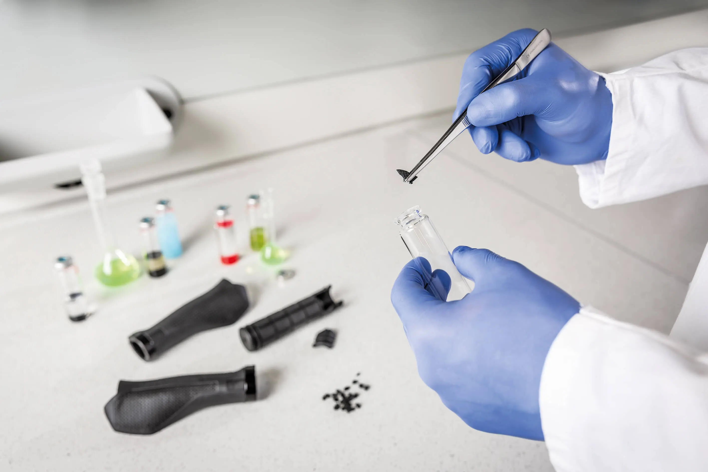 Chemical Analysis of Bike Parts and Materials