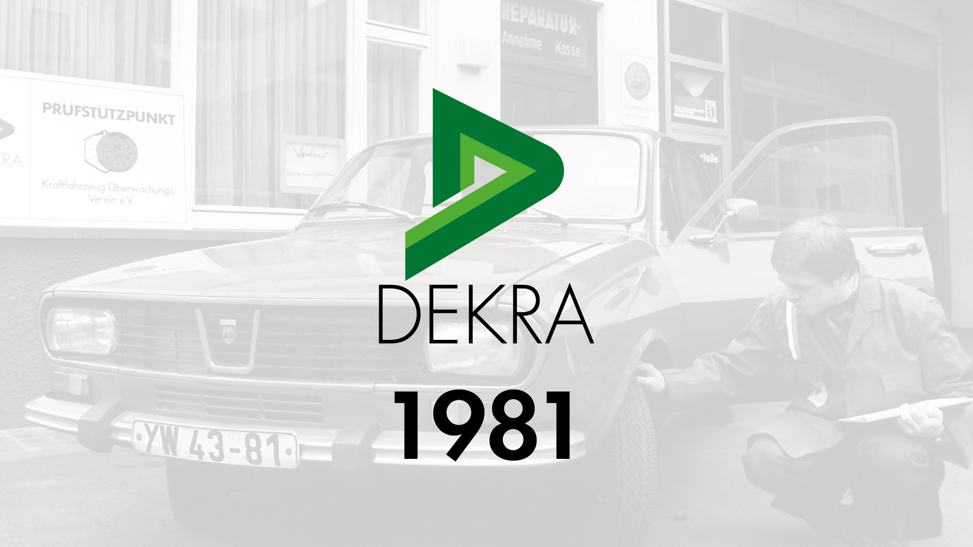 DEKRA Logo 1981