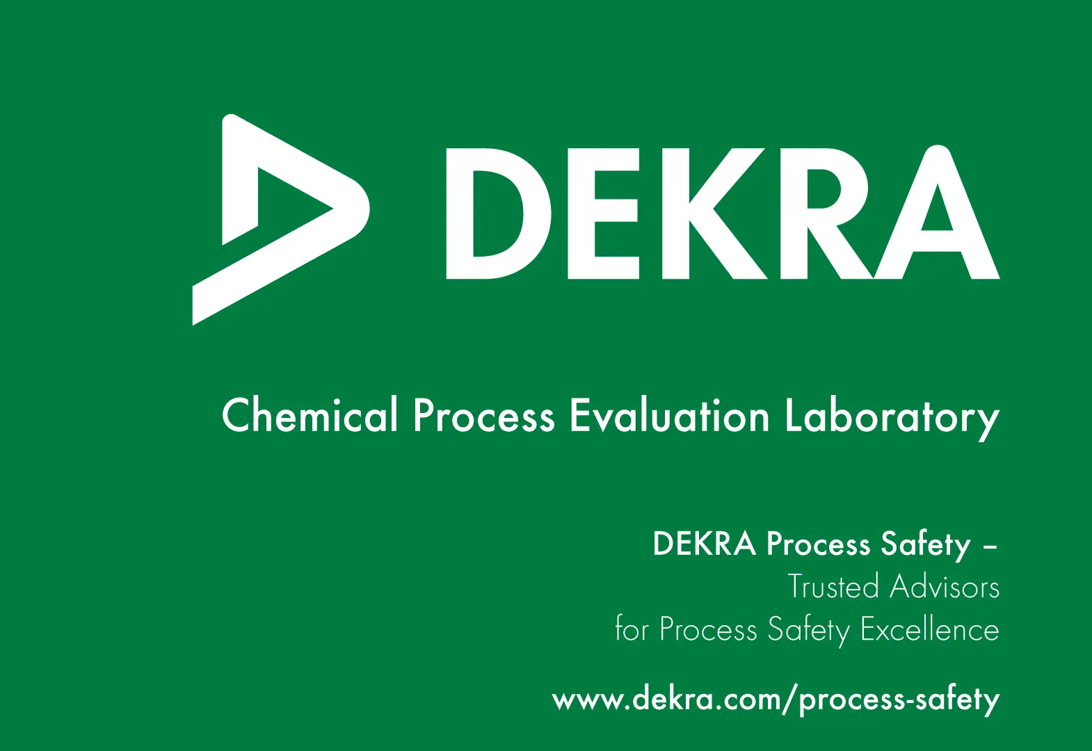 Chemical Process Evaluation (CPE) Laboratory – DEKRA Process Safety