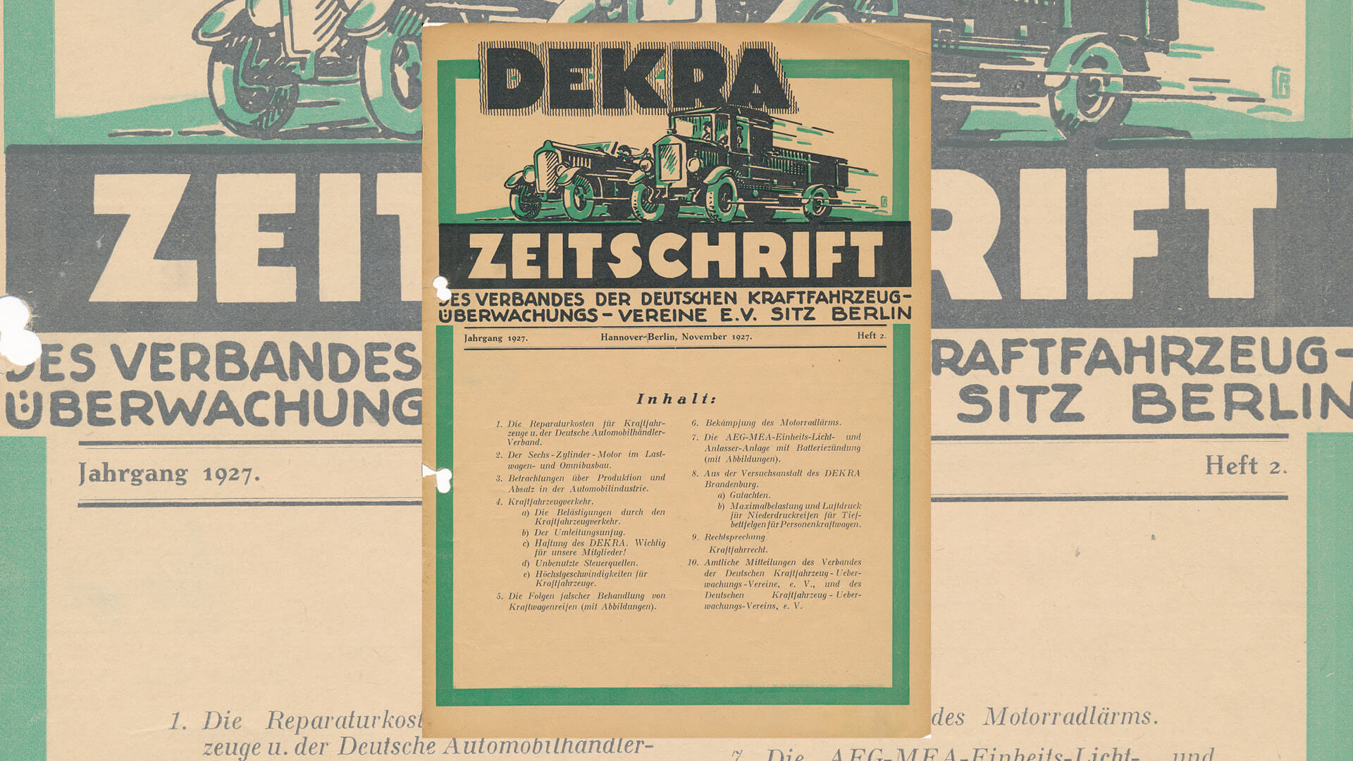 DEKRA Magazine 1927