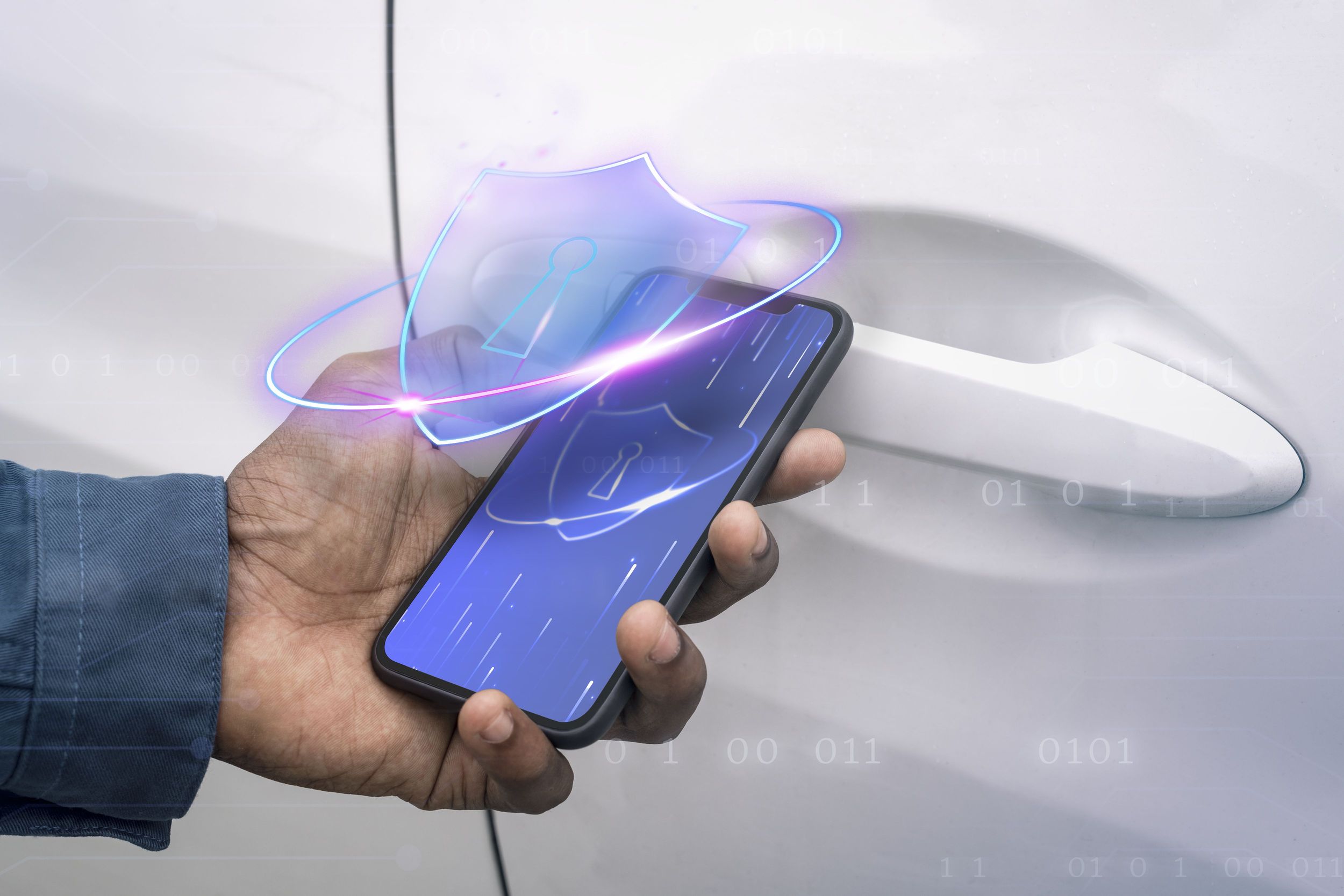 Desbloqueo de puerta de vehiculo con Car Key de Android