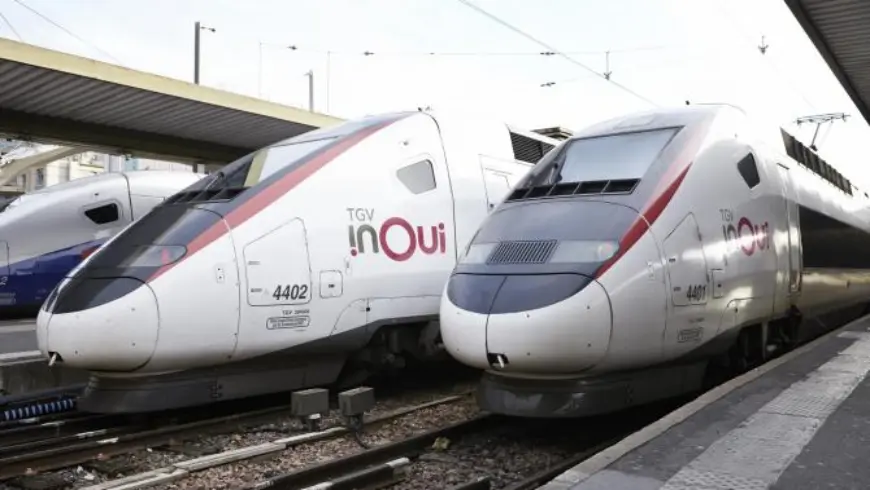 Der französische TGV fährt mit einer Geschwindigkeit von bis zu 515 km/h.