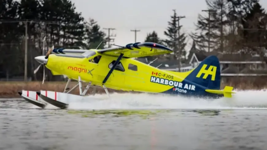 Das elektrische Wasserflugzeug der kanadischen Harbour Air