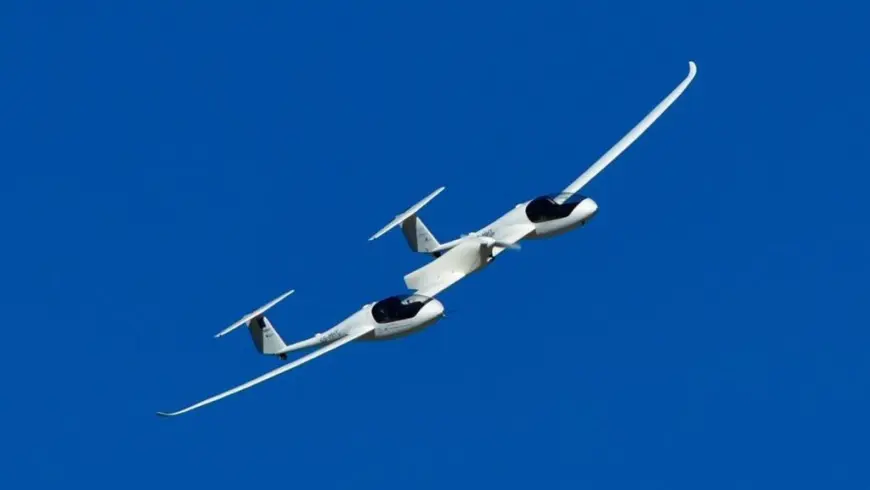 Das Wasserstoffflugzeug HY4 besitzt einen Doppelrumpf und eine Spannweite von rund 21 Metern.
