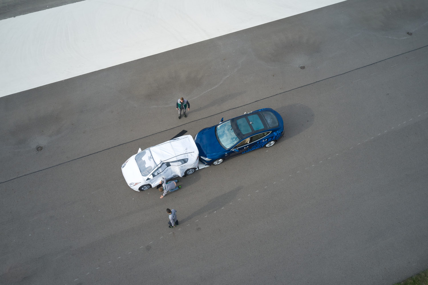 Crashes are also simulated. Photo: DEKRA