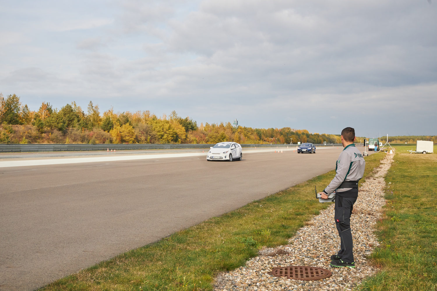 Crashes are also simulated. Photo: DEKRA