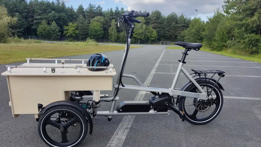 Ein Lastenrad ist umweltfreundlich und eignet sich für den Transport von Gütern auf kurzen Strecken in der City. Foto: Luigi Ancona