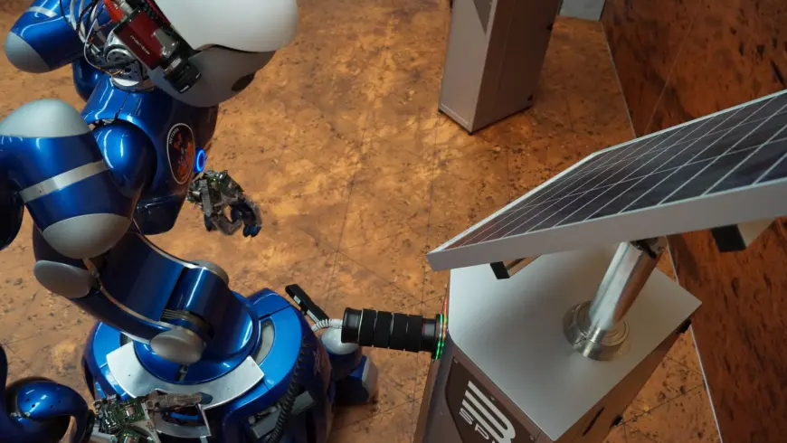 The humanoid robot was originally developed as an astronaut assistant