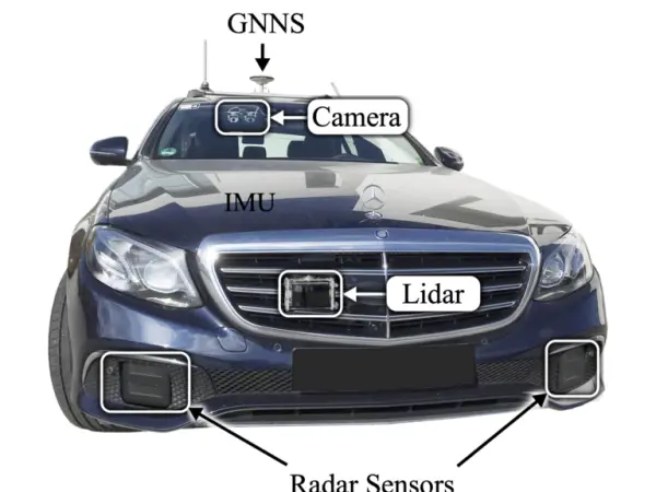 test vehicle from Mercedes-Benz test vehicle from Mercedes-Benz