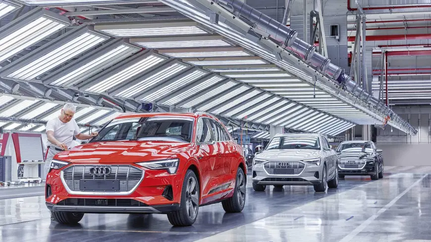 Audi e-tron: Audi intends for half of its car sales to be by electric or hybrid models by 2025.