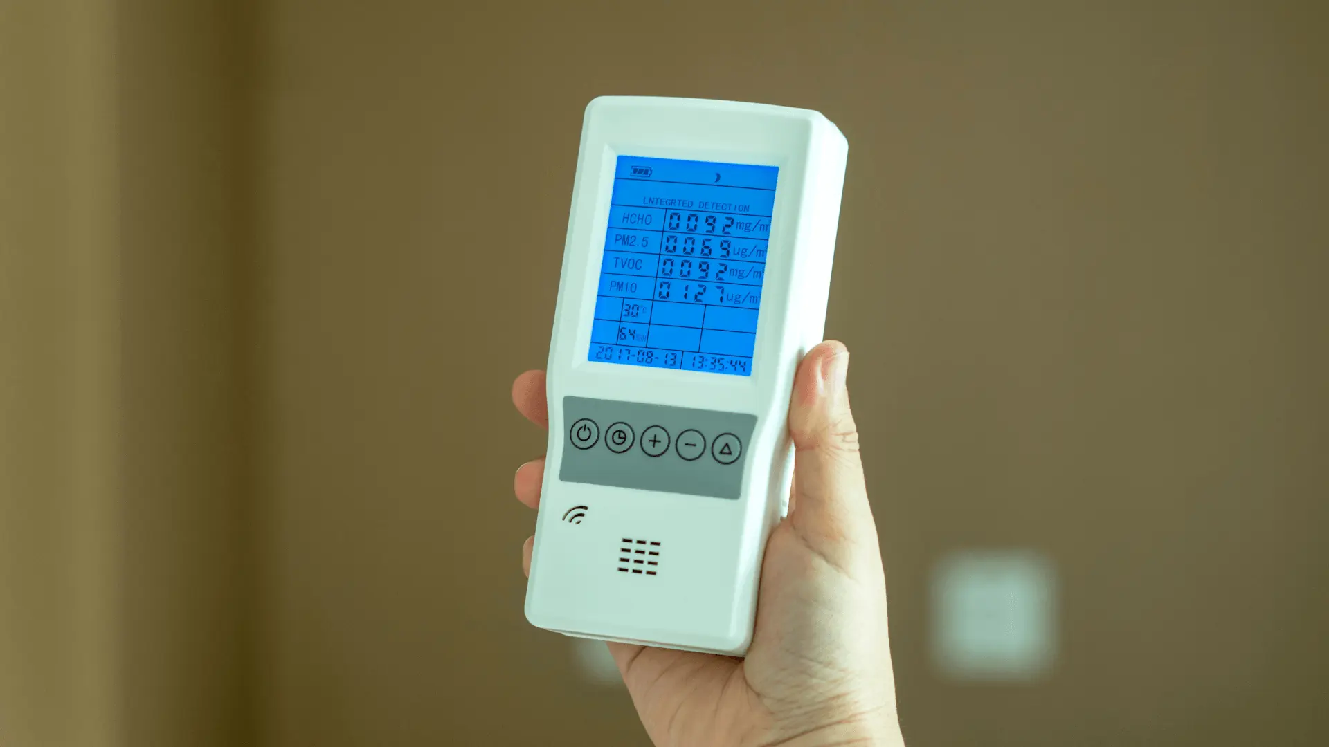 Air measurement gadget 