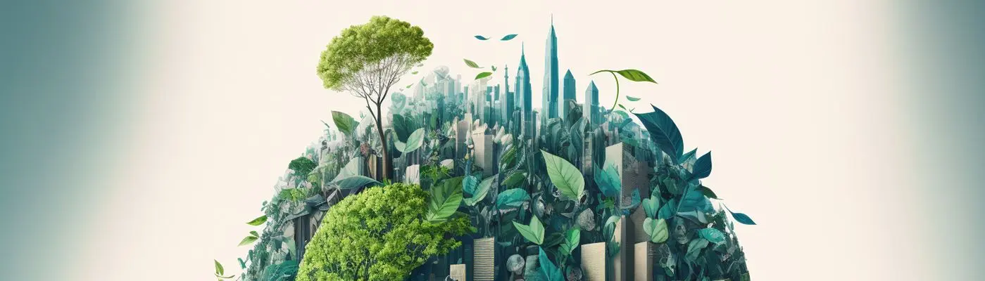 Globe with plants Globe with plants