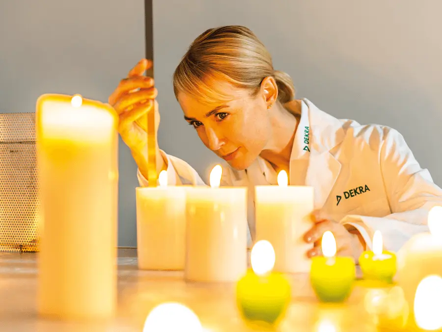 DEKRA | Chemical Testing Candles DEKRA | Chemical Testing Candles