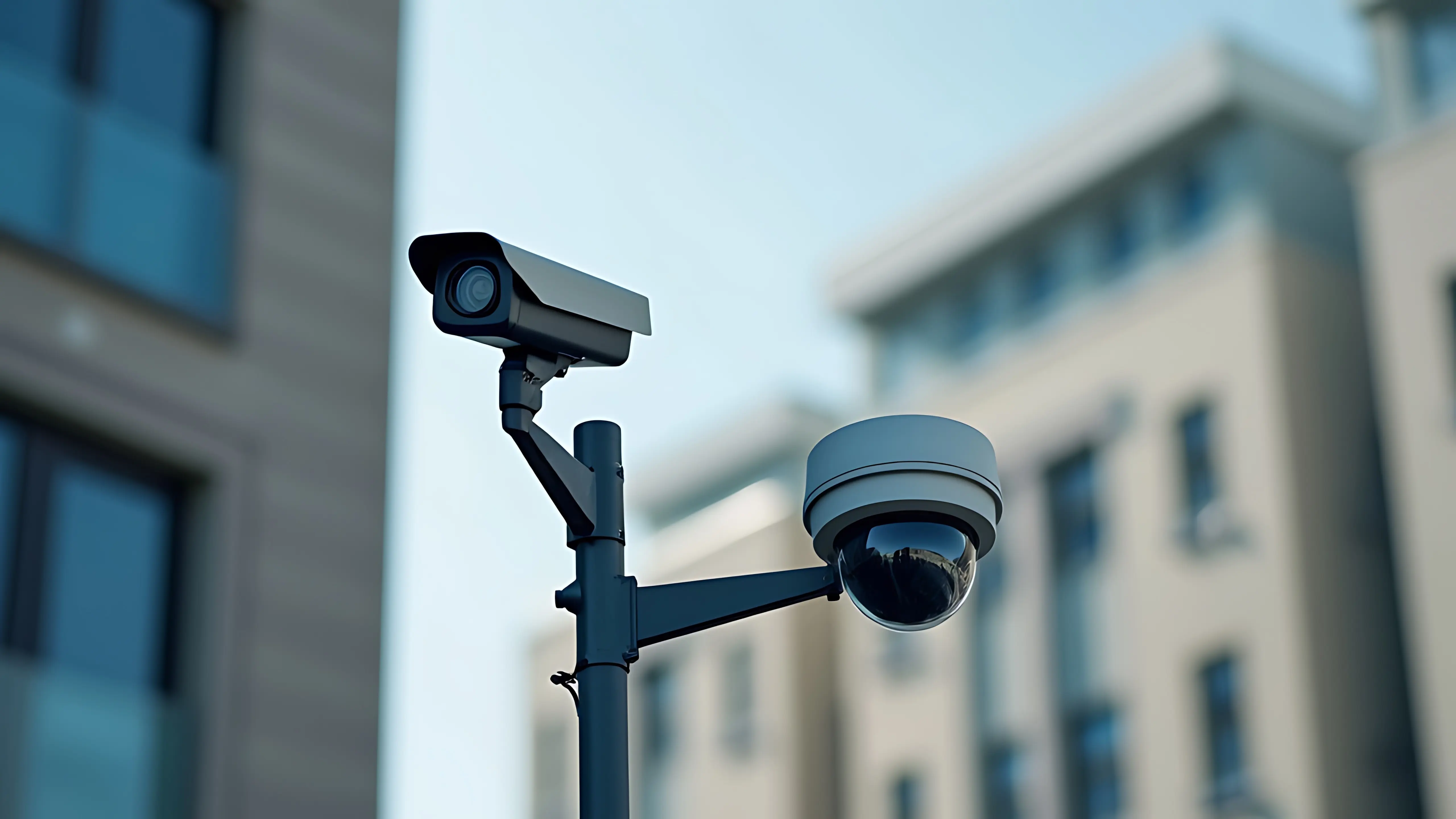 Image of surveillance cameras