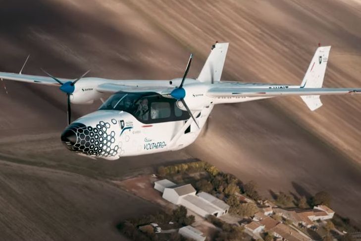 The current demonstrator for the Cassio 1 project is based on a Cessna 337 Skymaster