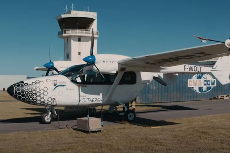 The current demonstrator for the Cassio 1 project is based on a Cessna 337 Skymaster