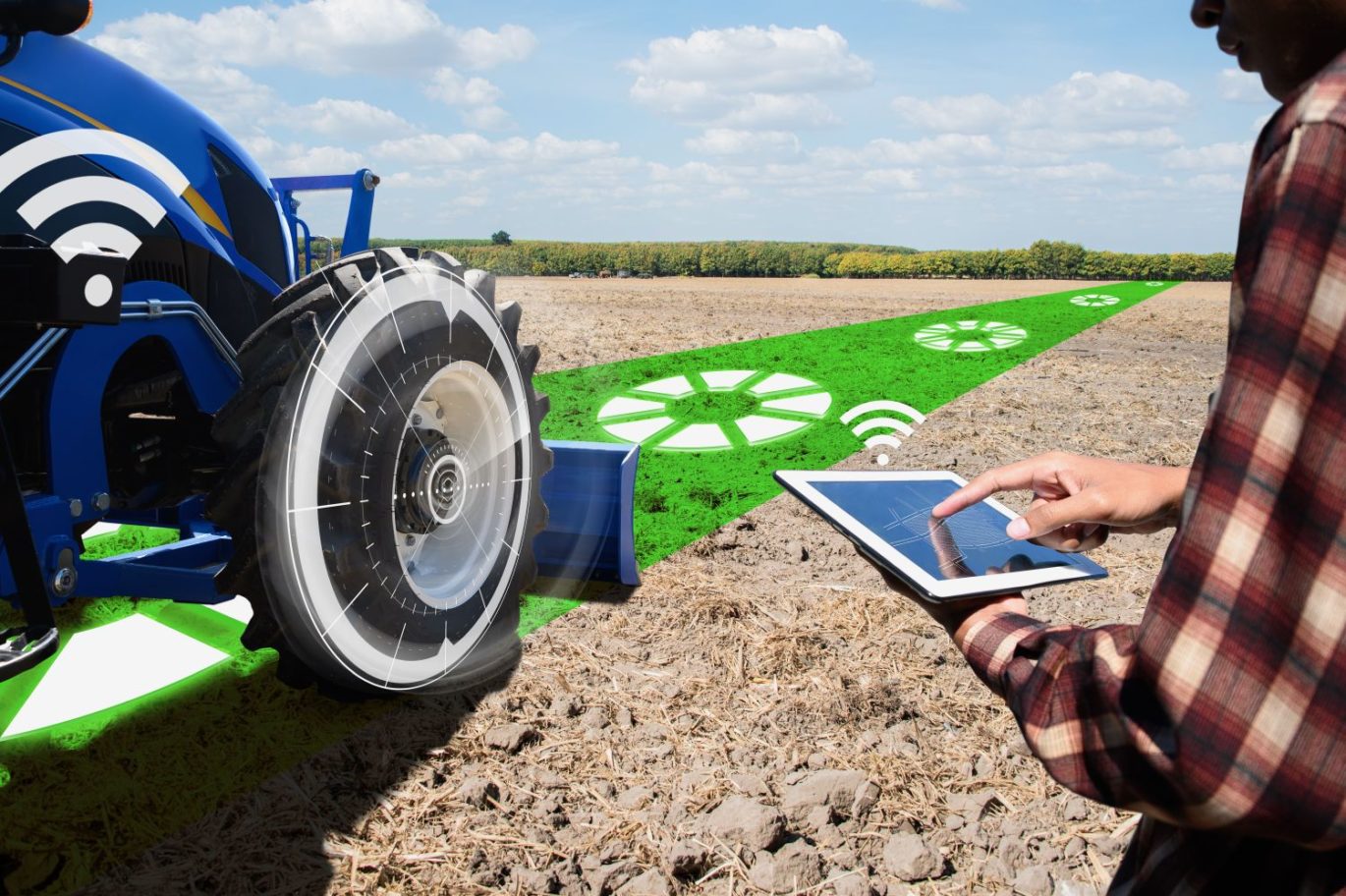Digitization has arrived in agriculture. 