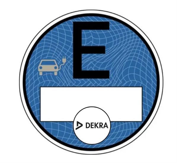E-sticker Duitsland