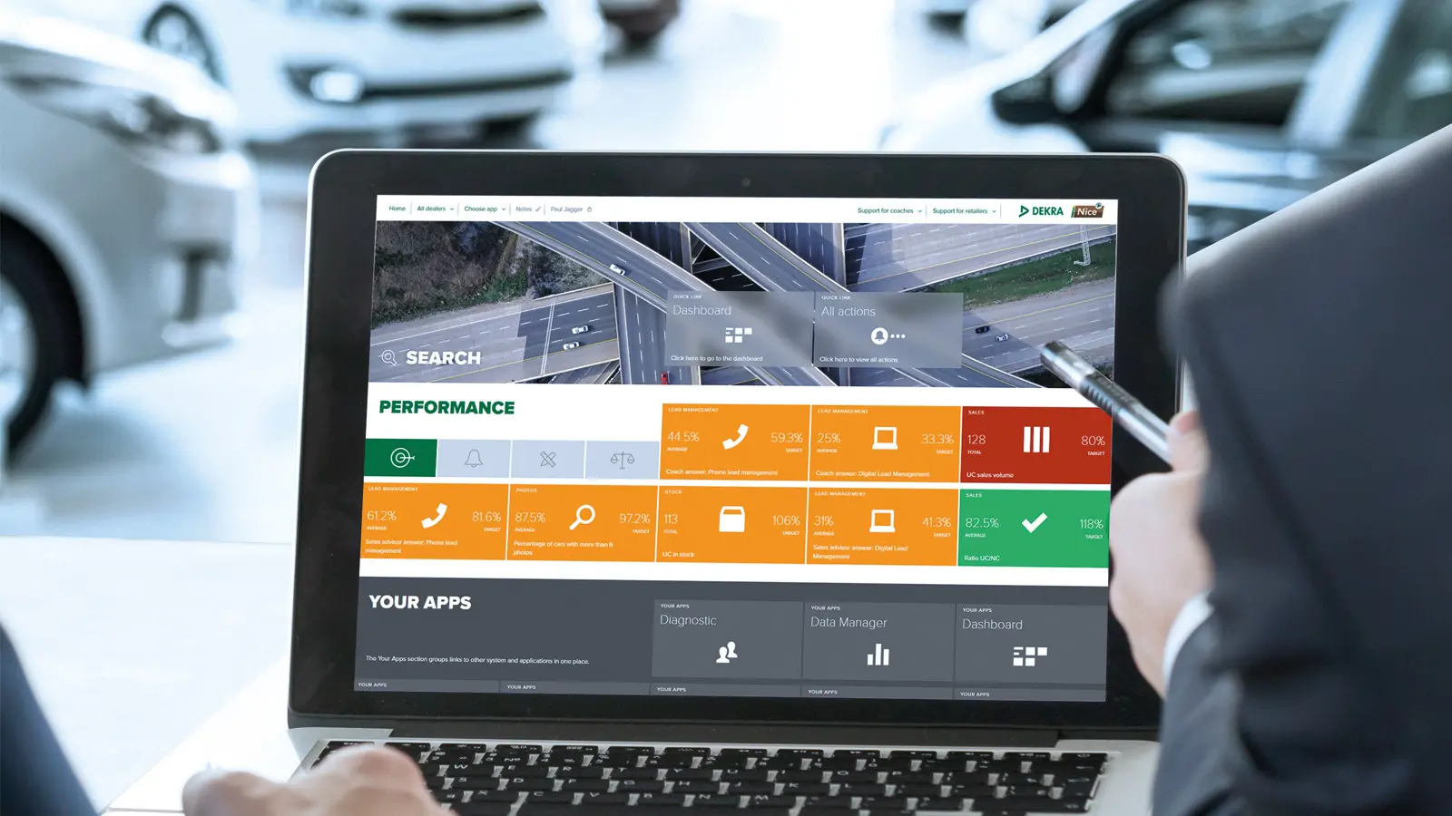 Performance atelier et magasin pièces détachées