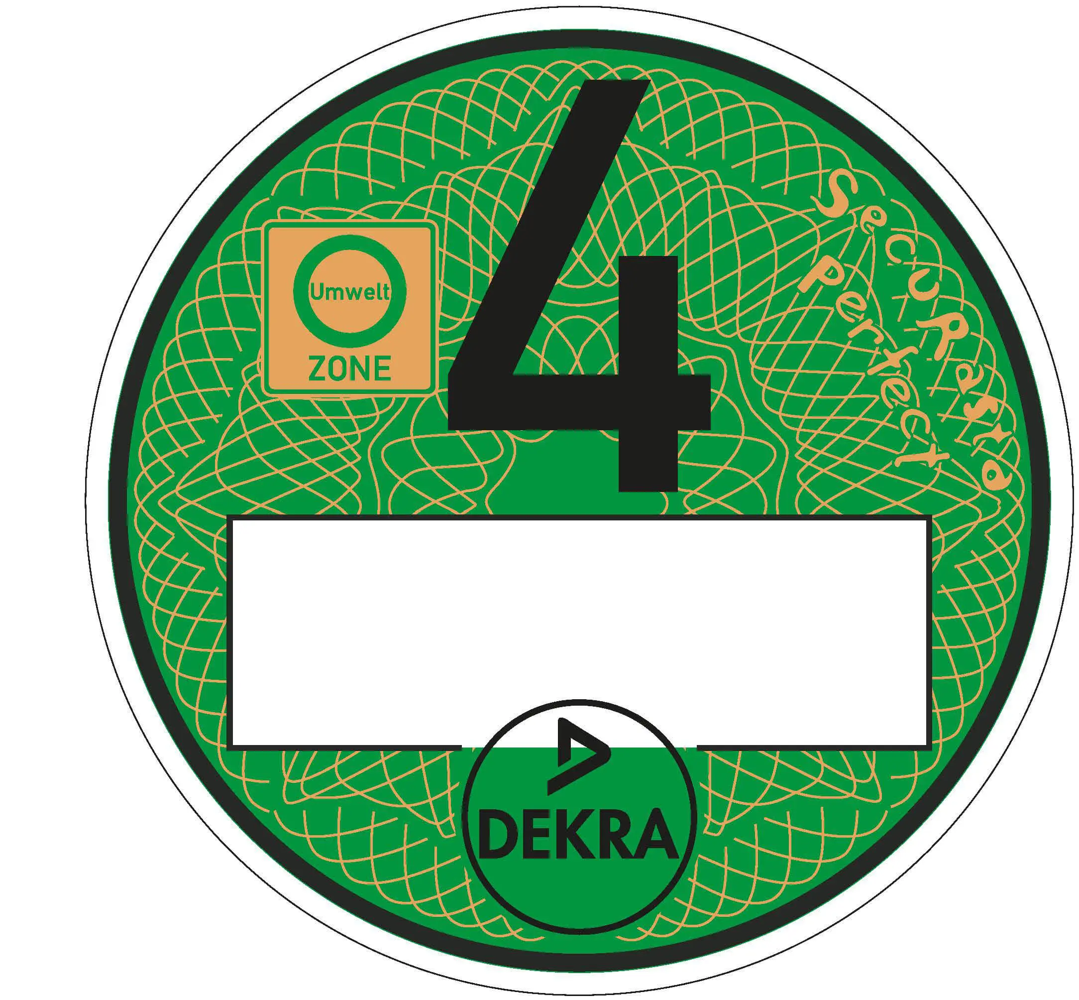 Milieustickers Duitsland