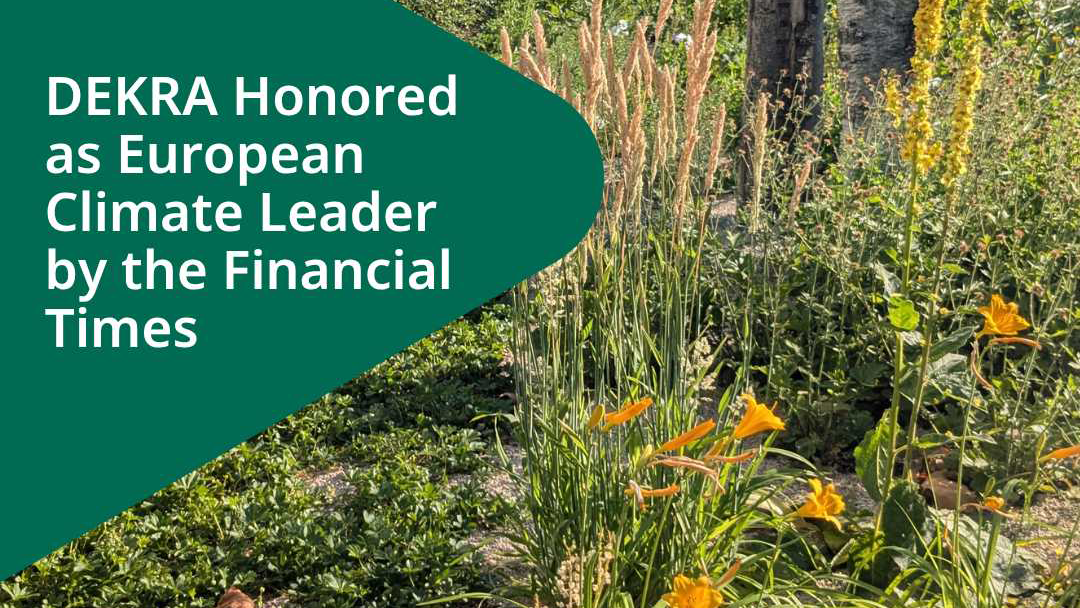 DEKRA Honored as a European Climate Leader 